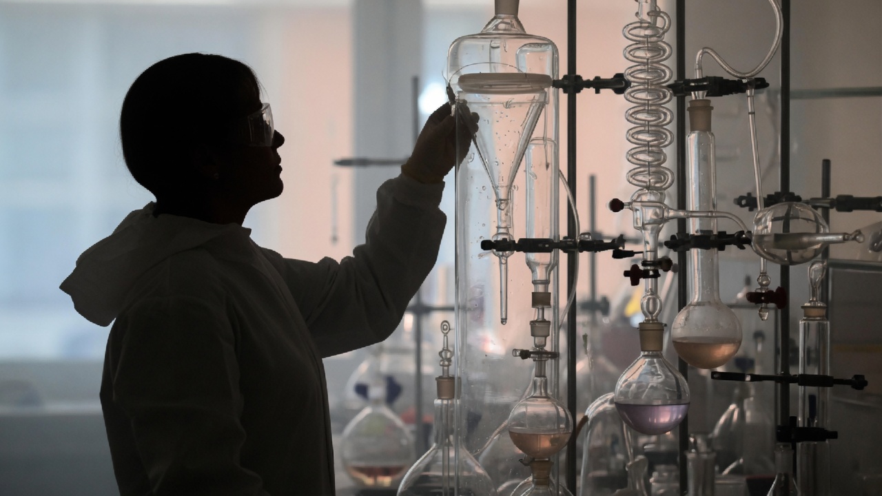 Laboratory benches and research equipment