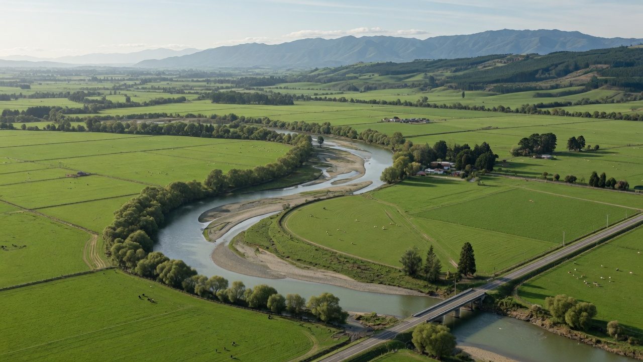 Manawatū green plains