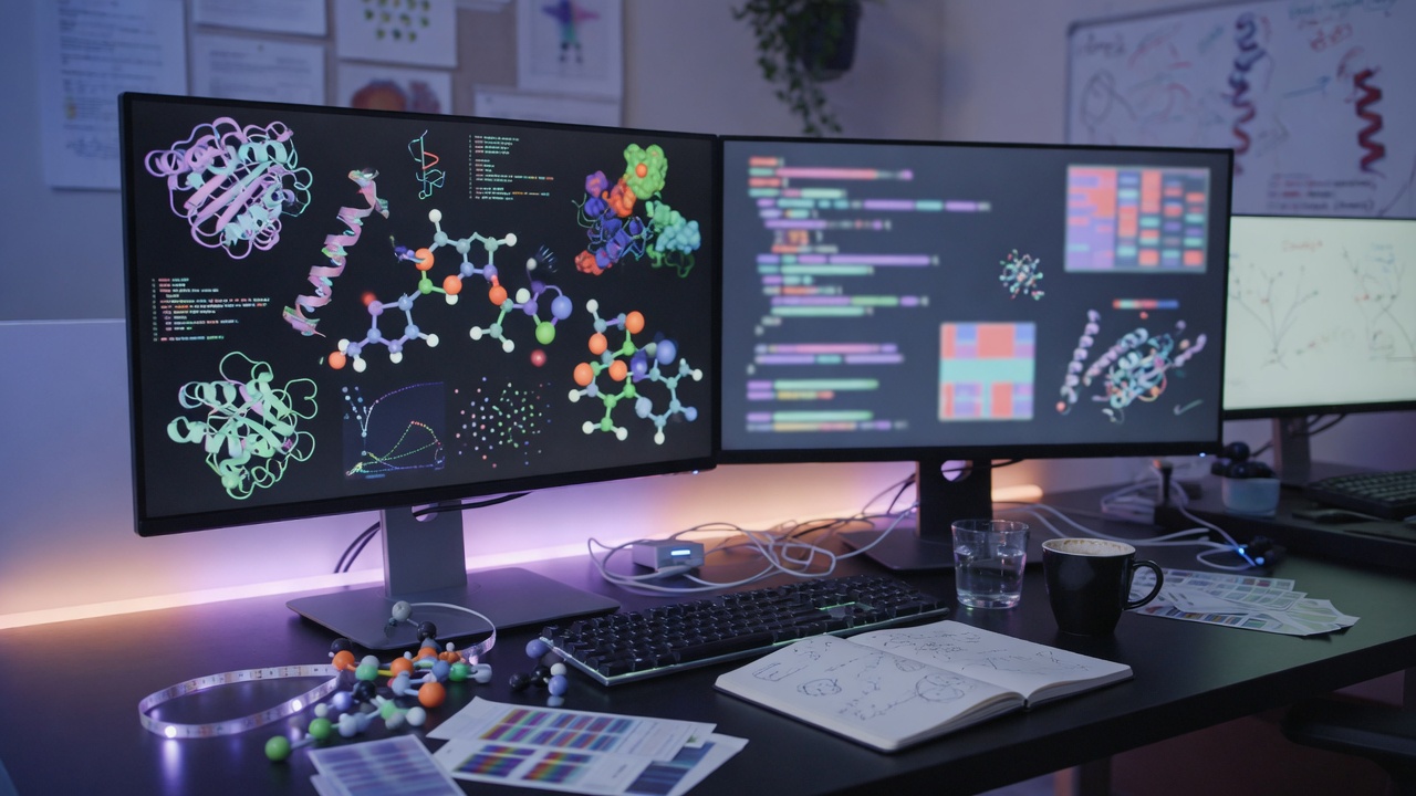 High performance computing and biology data visualisation mood